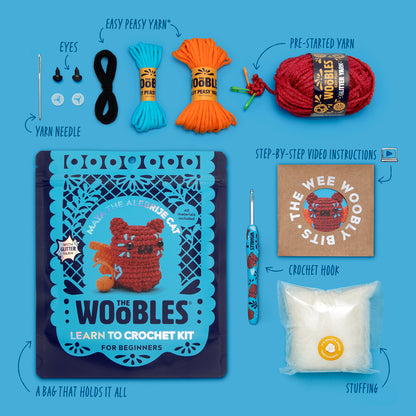 Maya the Alebrije Cat Crochet Kit
