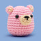 Walter the Bear Pink Crochet Kit