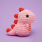 Fred the Dinosaur Pink Crochet Kit