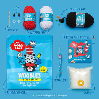 Cat in the Hat Crochet Kit