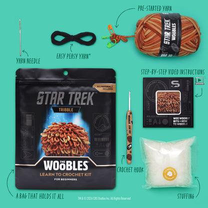 Tribble Crochet Kit
