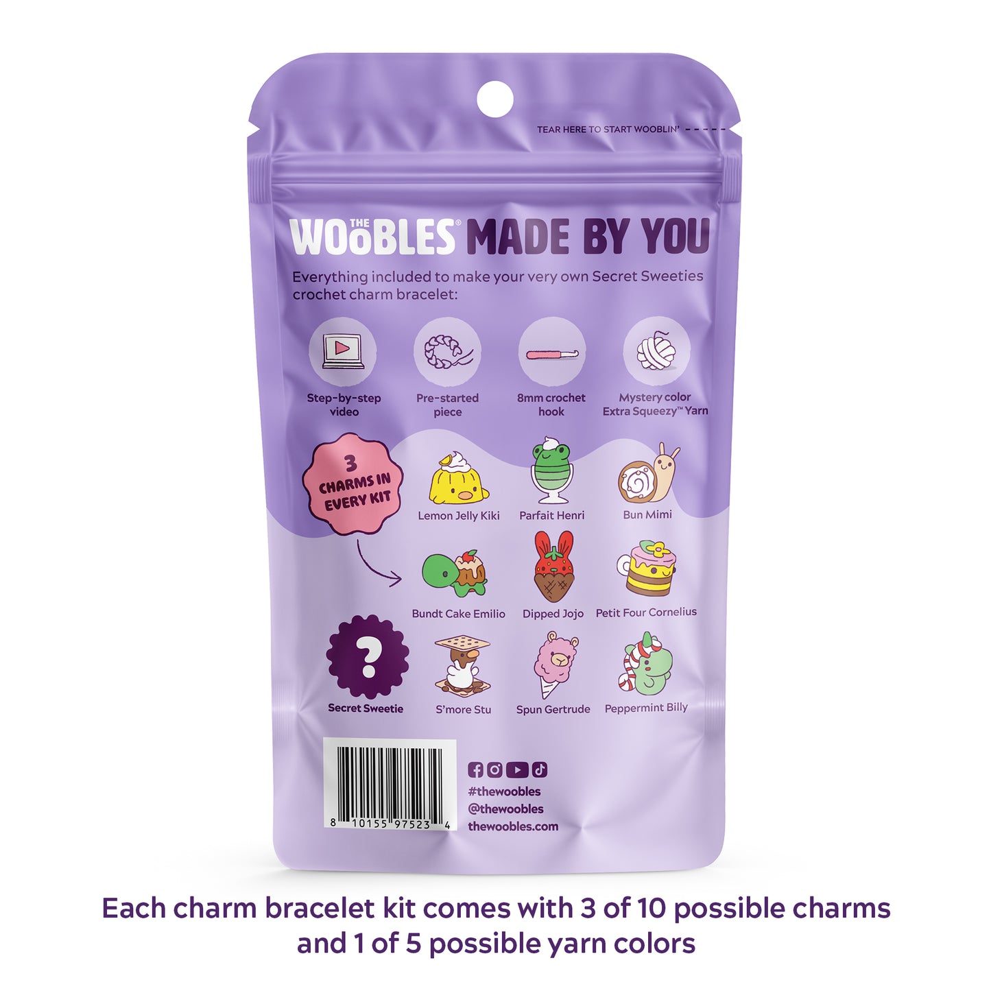 Secret Sweeties Charm Bracelet Kit