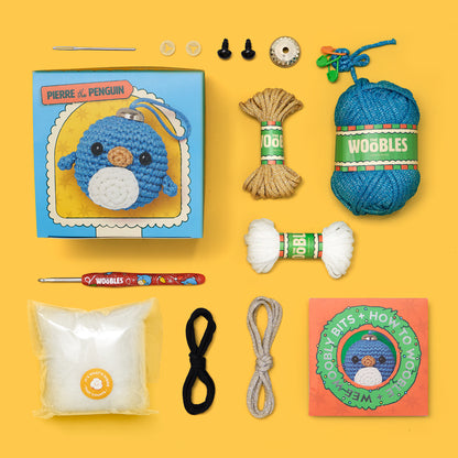 Pierre the Penguin Ornament Crochet Kit