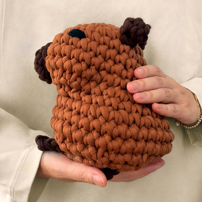 Hugh the Capybara Extra Squeezy Crochet Kit